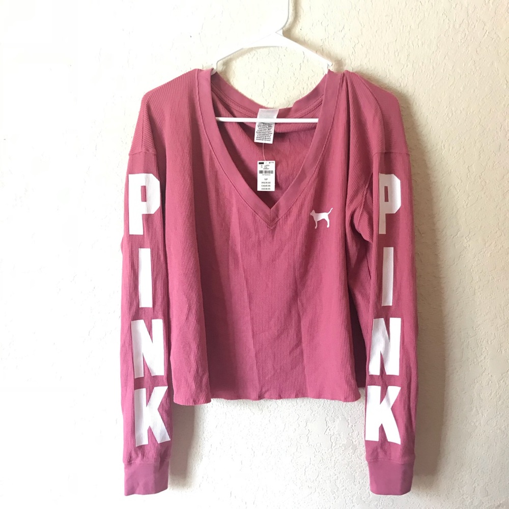 Vs PINK thermal crop top